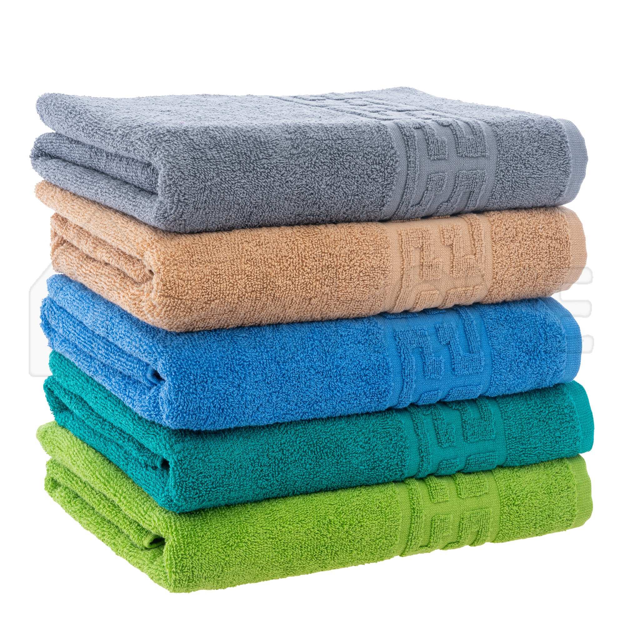 Set 5 Prosoape Bumbac 100% – 500 GSM – 30x50 / 50x90 / 70x130 / 80x160 cm, ST244130