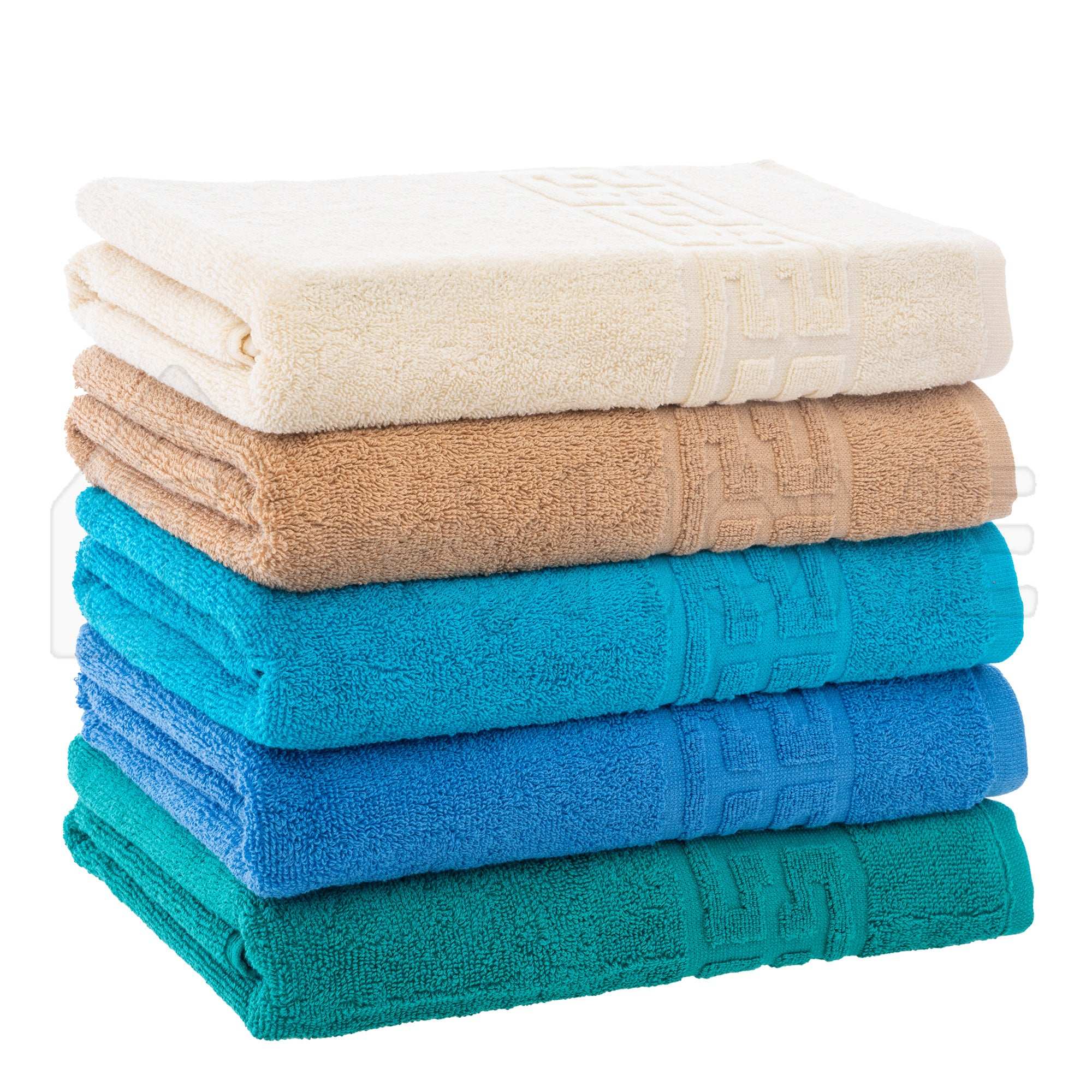 Set 5 Prosoape Bumbac 100% – 500 GSM – 30x50 / 50x90 / 70x130 / 80x160 cm, ST244145