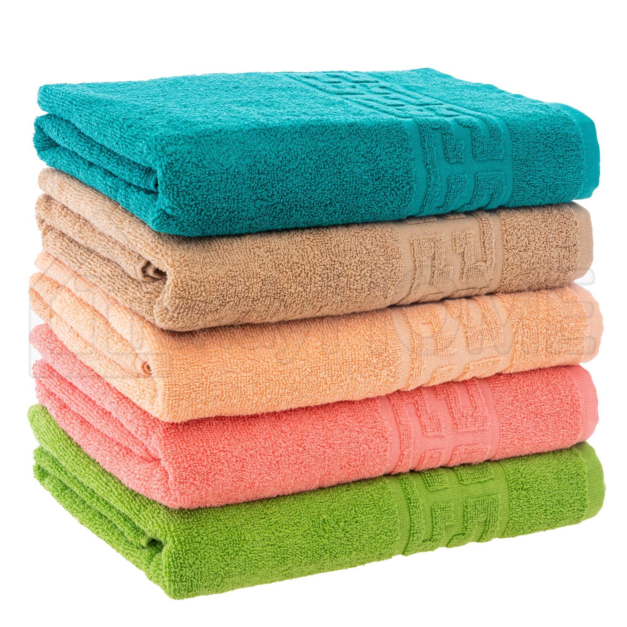 Set 5 Prosoape Bumbac 100% – 500 GSM – 30x50 / 50x90 / 70x130 / 80x160 cm, ST244150