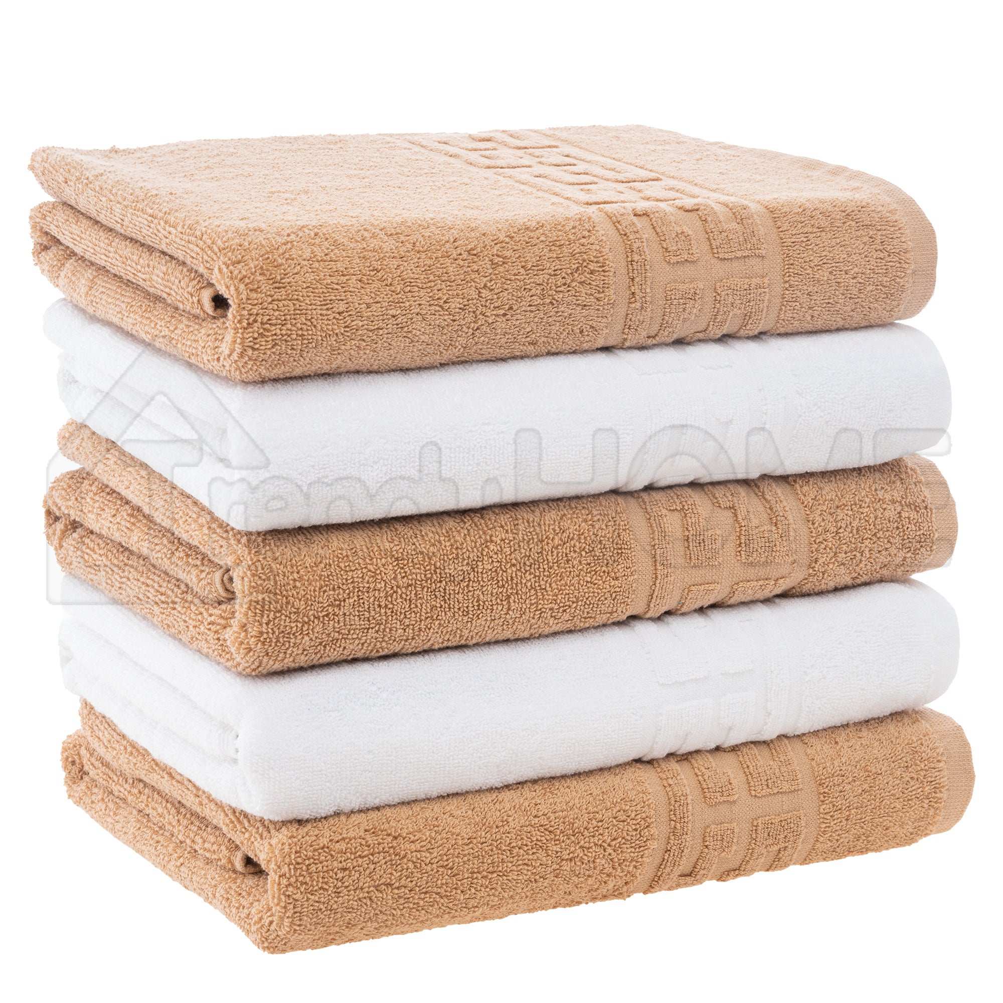 Set 5 Prosoape Bumbac 100% – 500 GSM – 30x50 / 50x90 / 70x130 / 80x160 cm, ST244170