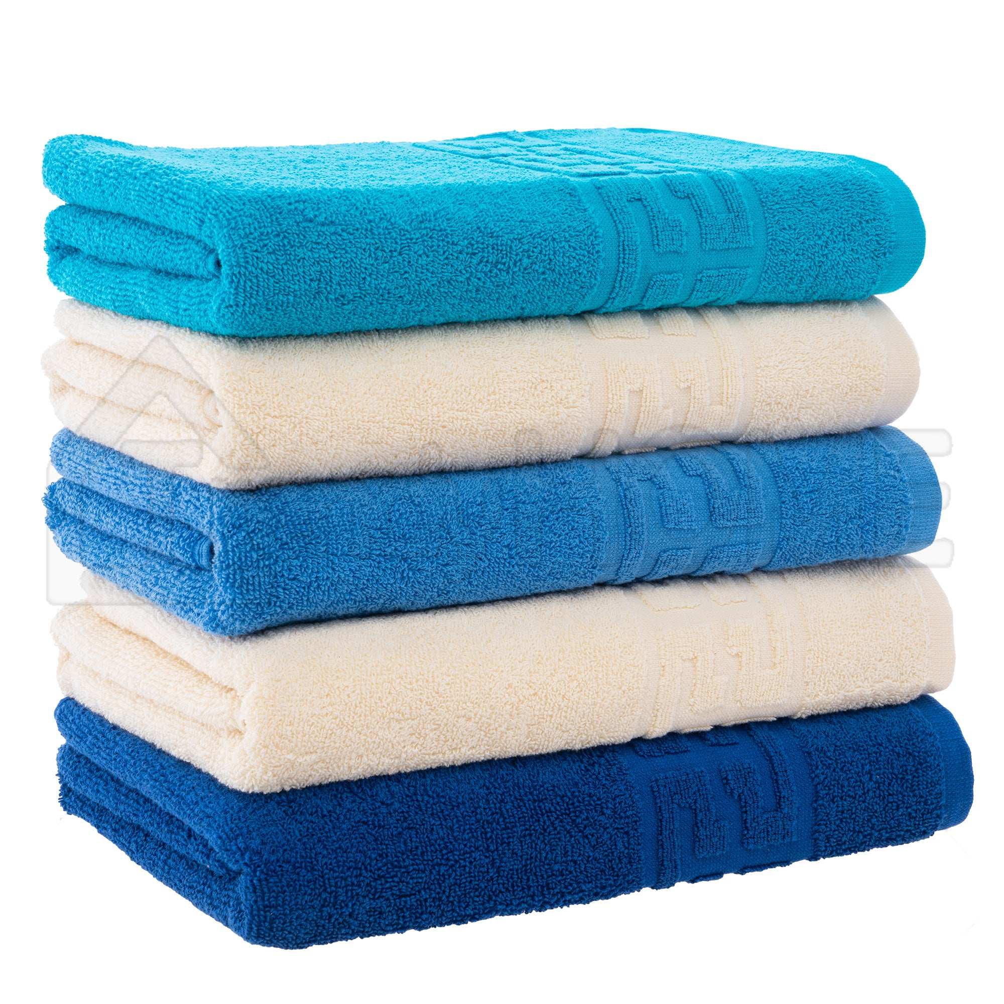 Set 5 Prosoape Bumbac 100% – 500 GSM – 30x50 / 50x90 / 70x130 / 80x160 cm, ST244185