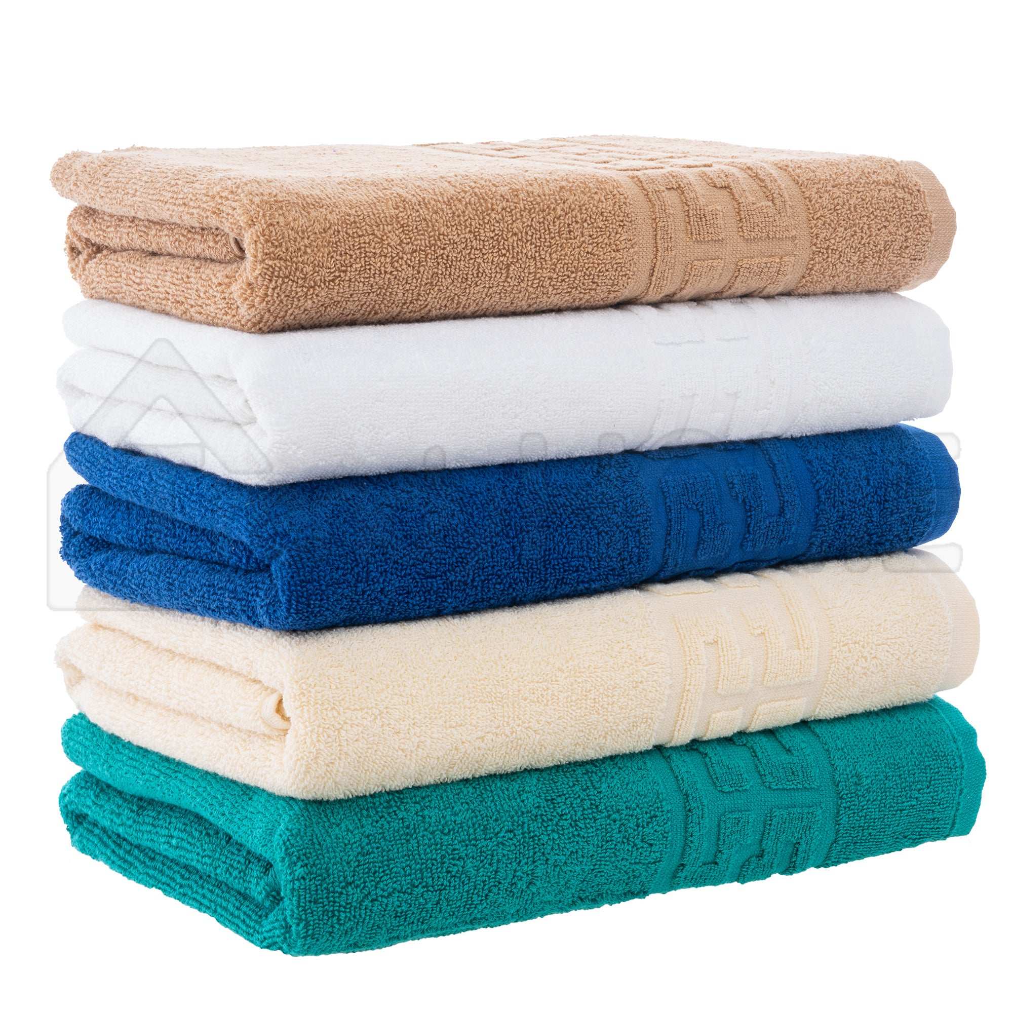Set 5 Prosoape Bumbac 100% – 500 GSM – 30x50 / 50x90 / 70x130 / 80x160 cm, ST244210