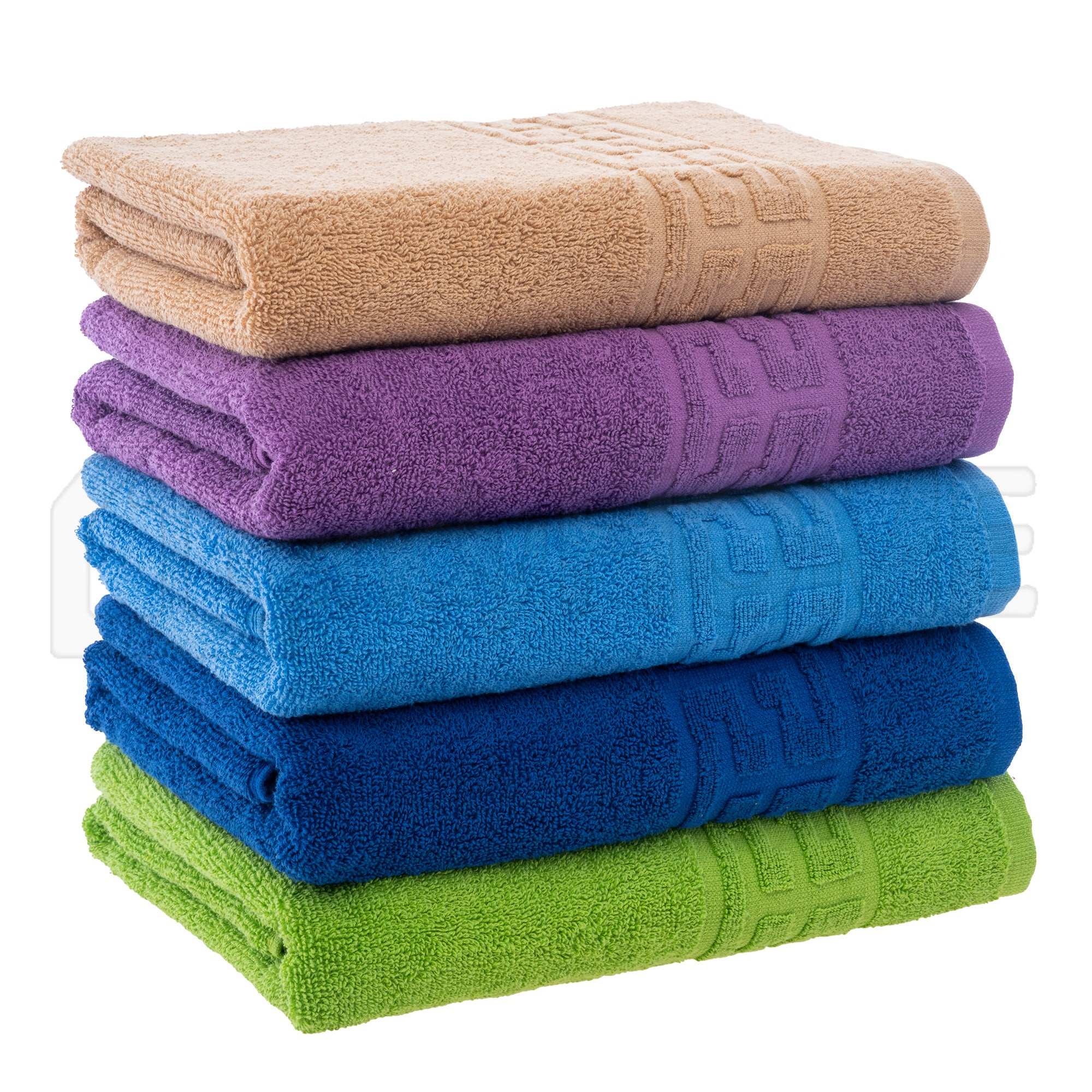 Set 5 Prosoape Bumbac 100% – 500 GSM – 30x50 / 50x90 / 70x130 / 80x160 cm, ST244215