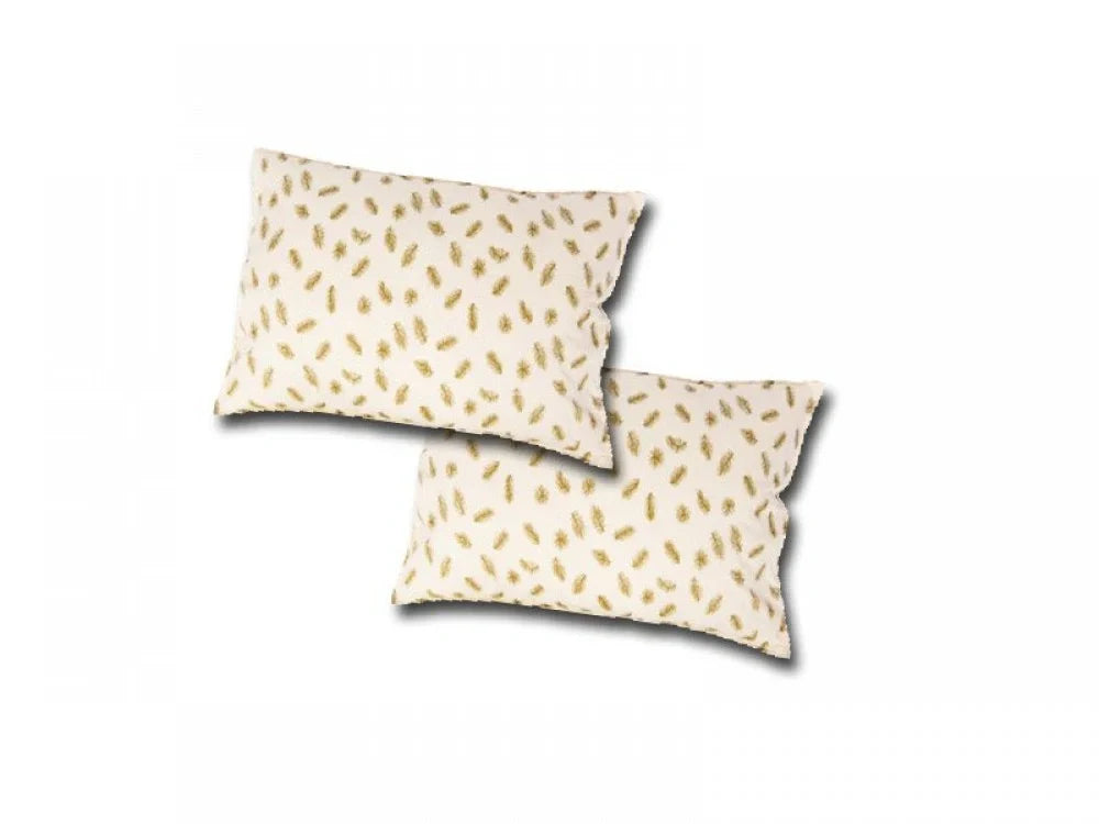 Set 2 Perne Puf Gasca, 50 x 70 Cm, Crem/Maro, ST344222