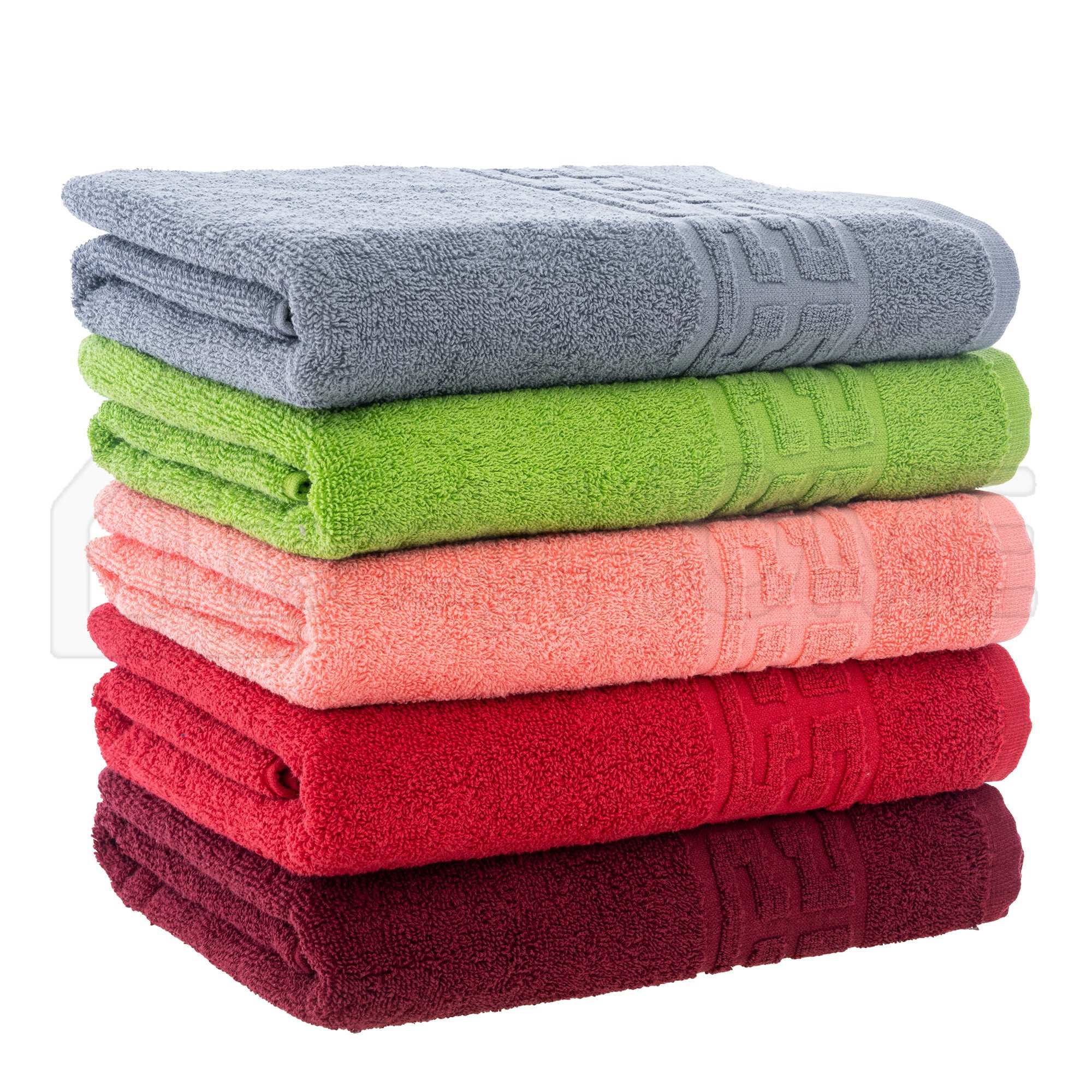 Set 5 Prosoape Bumbac 100% – 500 GSM – 30x50 / 50x90 / 70x130 / 80x160 cm, ST244090