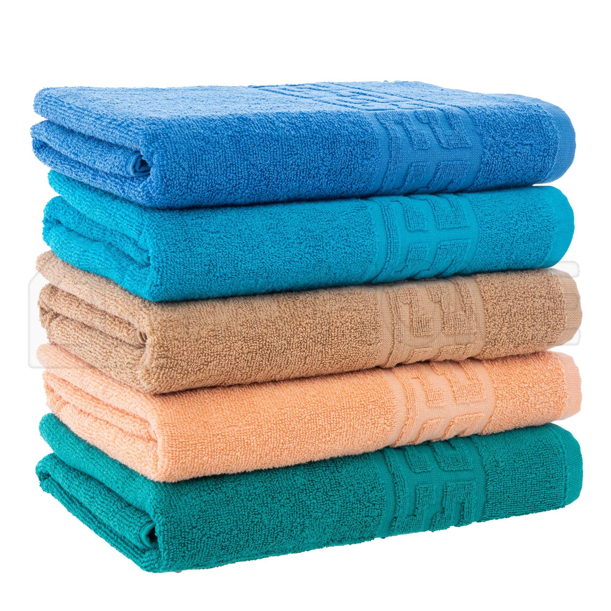 Set 5 Prosoape Bumbac 100% – 500 GSM – 30x50 / 50x90 / 70x130 / 80x160 cm, ST244230