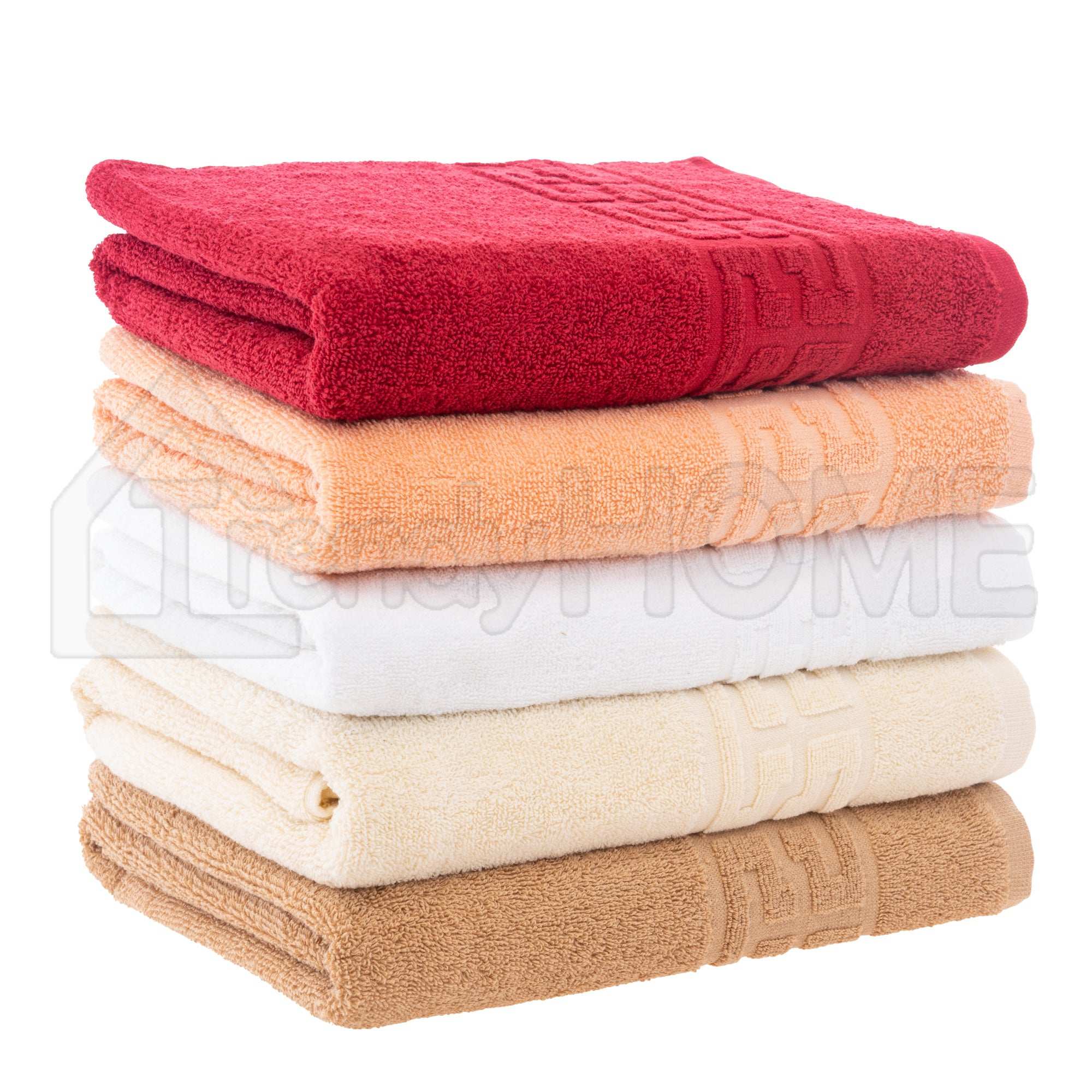 Set 5 Prosoape Bumbac 100% – 500 GSM – 30x50 / 50x90 / 70x130 / 80x160 cm, ST244095