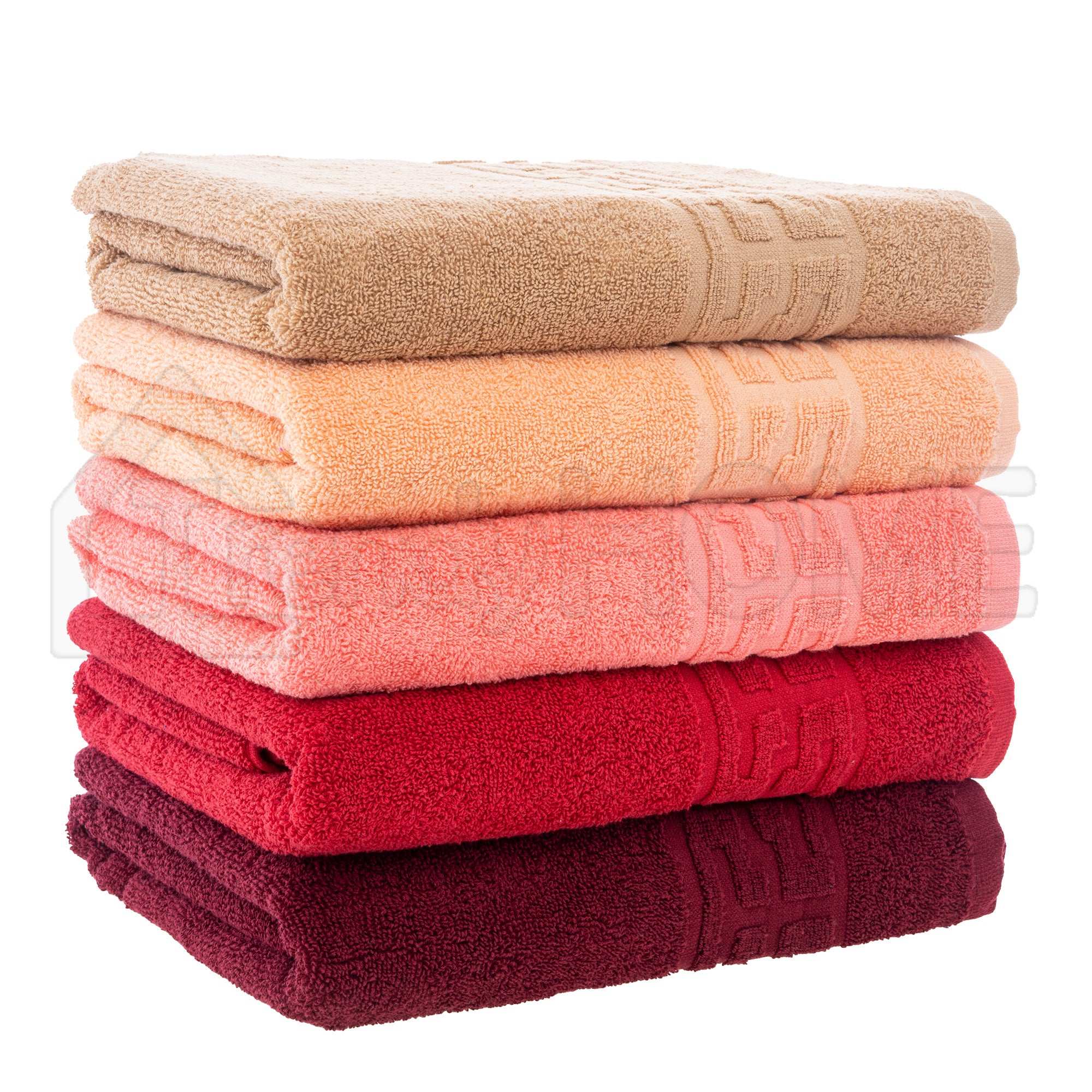Set 5 Prosoape Bumbac 100% – 500 GSM – 30x50 / 50x90 / 70x130 / 80x160 cm, ST244110