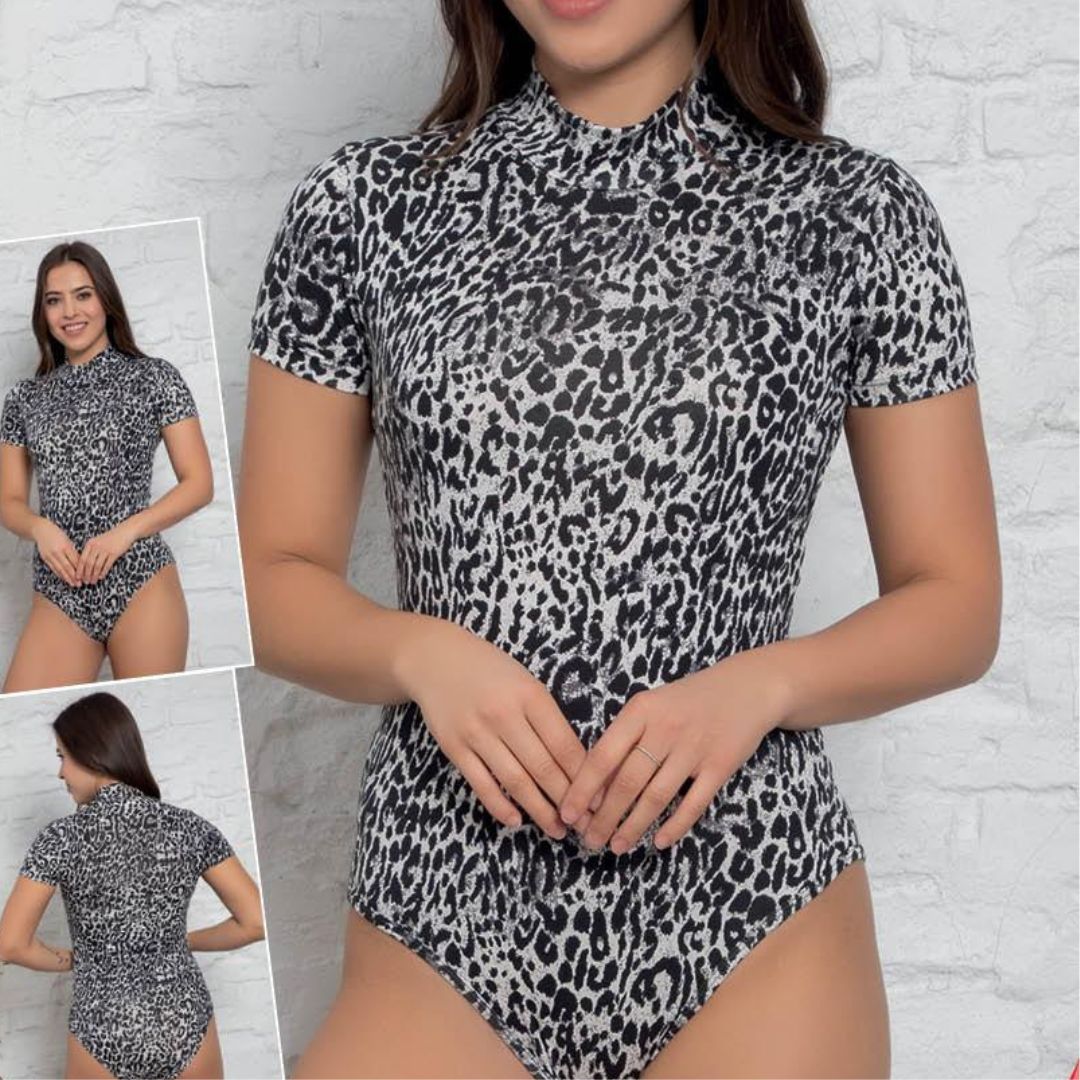 Body de Dama cu Maneci Scurte – Confortabil, Modern si Usor de Asortat, cod 0013-PM