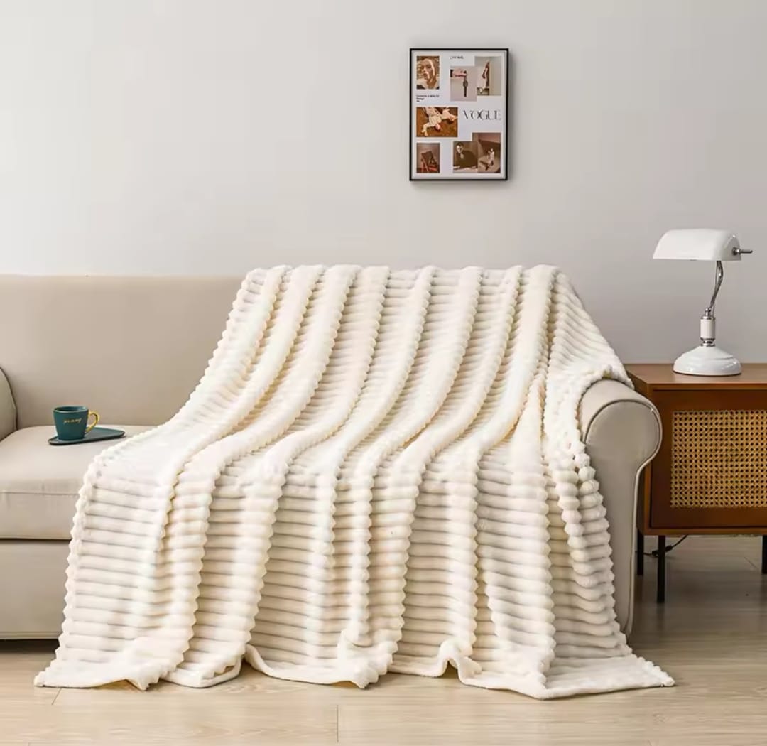 Patura cocolino Premium, 200x230 cm, Simpla, Bej, PT24059