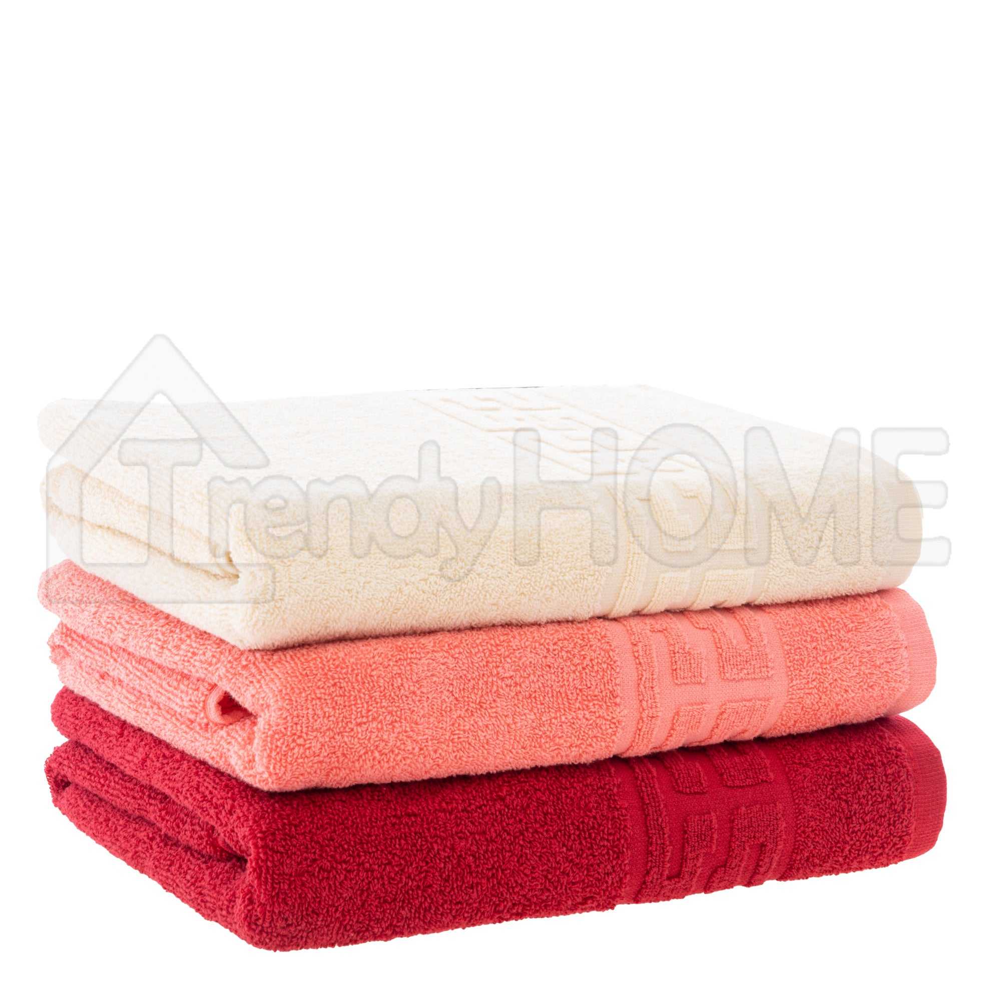 Set 3 Prosoape Bumbac 100% – 500 GSM – 30x50 / 50x90 / 70x130 / 80x160 cm, ST244440