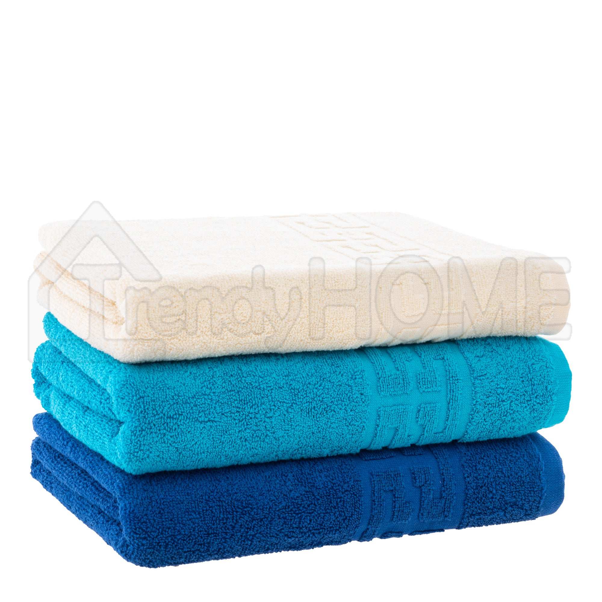 Set 3 Prosoape Bumbac 100% – 500 GSM – 30x50 / 50x90 / 70x130 / 80x160 cm, ST244445