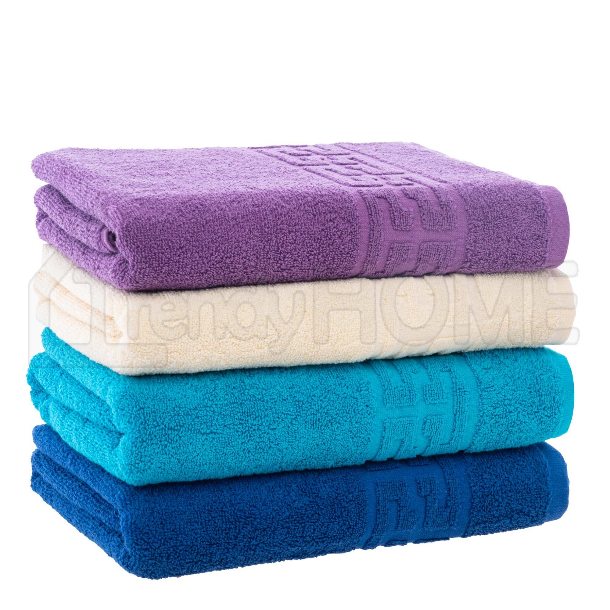 Set 4 Prosoape Bumbac 100% – 500 GSM – 30x50 / 50x90 / 70x130 / 80x160 cm, ST244600