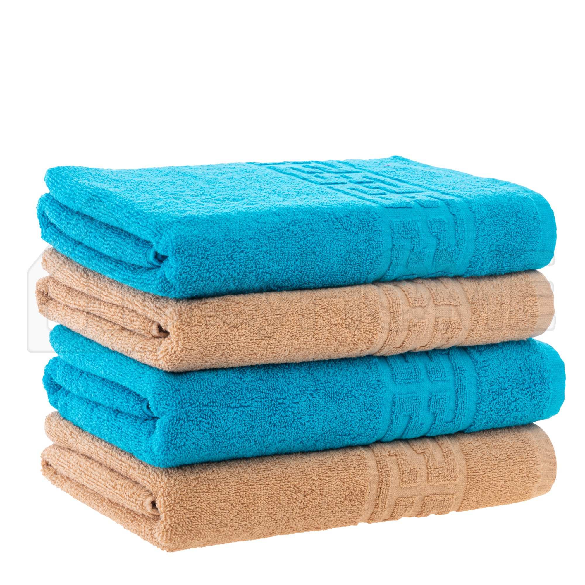 Set 4 Prosoape Bumbac 100% – 500 GSM – 30x50 / 50x90 / 70x130 / 80x160 cm, ST244640
