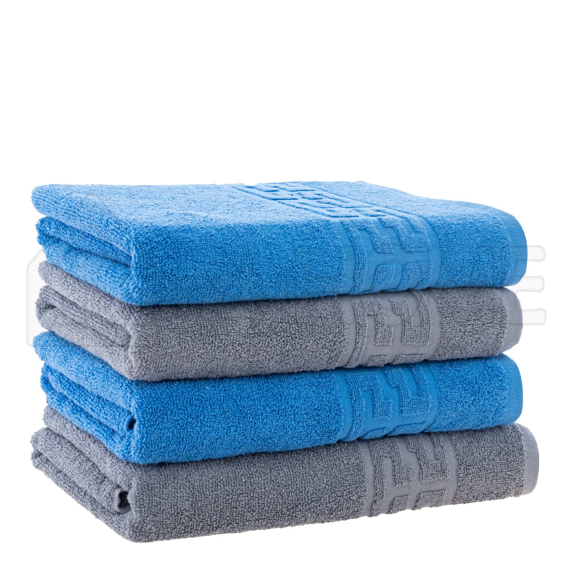 Set 4 Prosoape Bumbac 100% – 500 GSM – 30x50 / 50x90 / 70x130 / 80x160 cm, ST244670