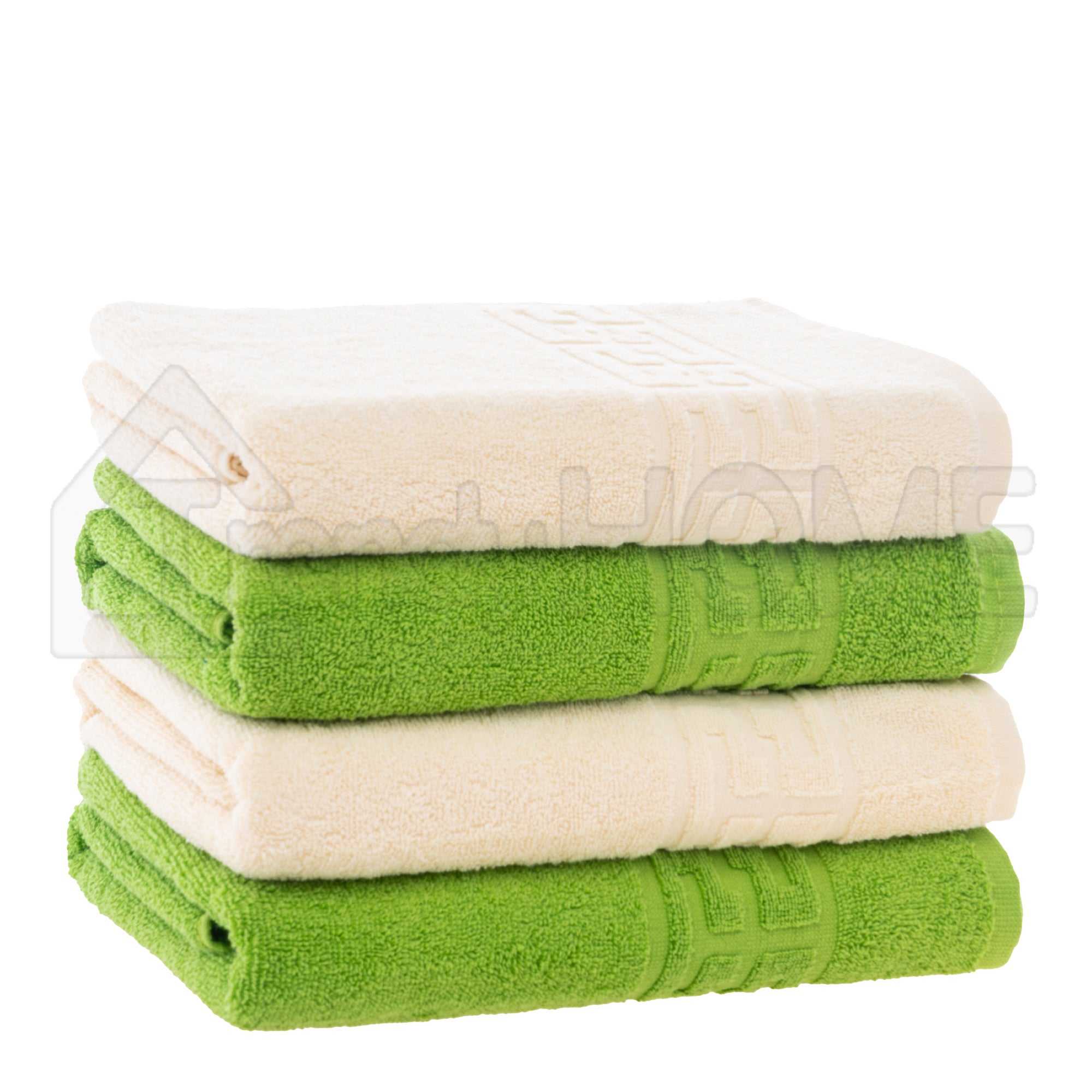 Set 4 Prosoape Bumbac 100% – 500 GSM – 30x50 / 50x90 / 70x130 / 80x160 cm, ST244695