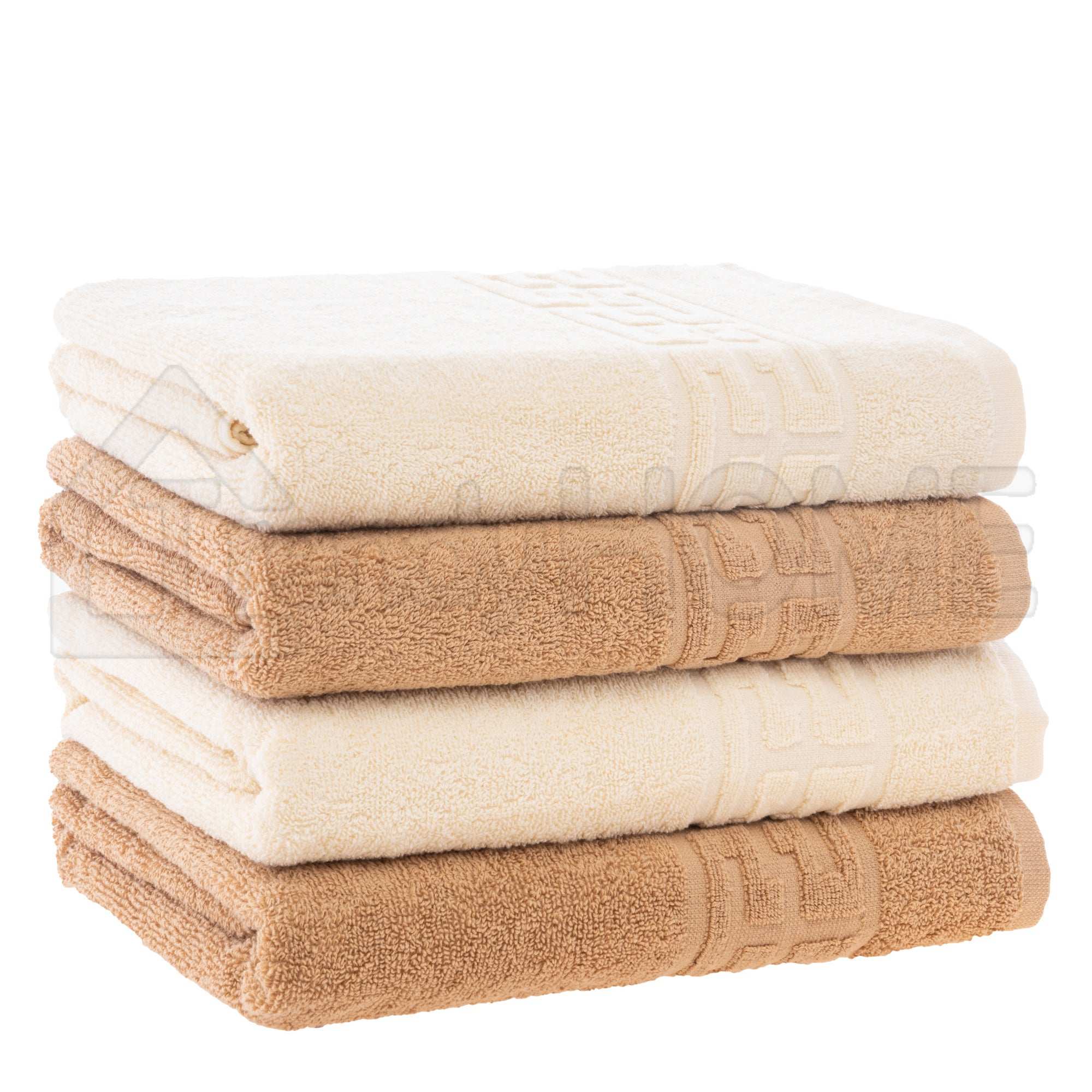 Set 4 Prosoape Bumbac 100% – 500 GSM – 30x50 / 50x90 / 70x130 / 80x160 cm, ST244565