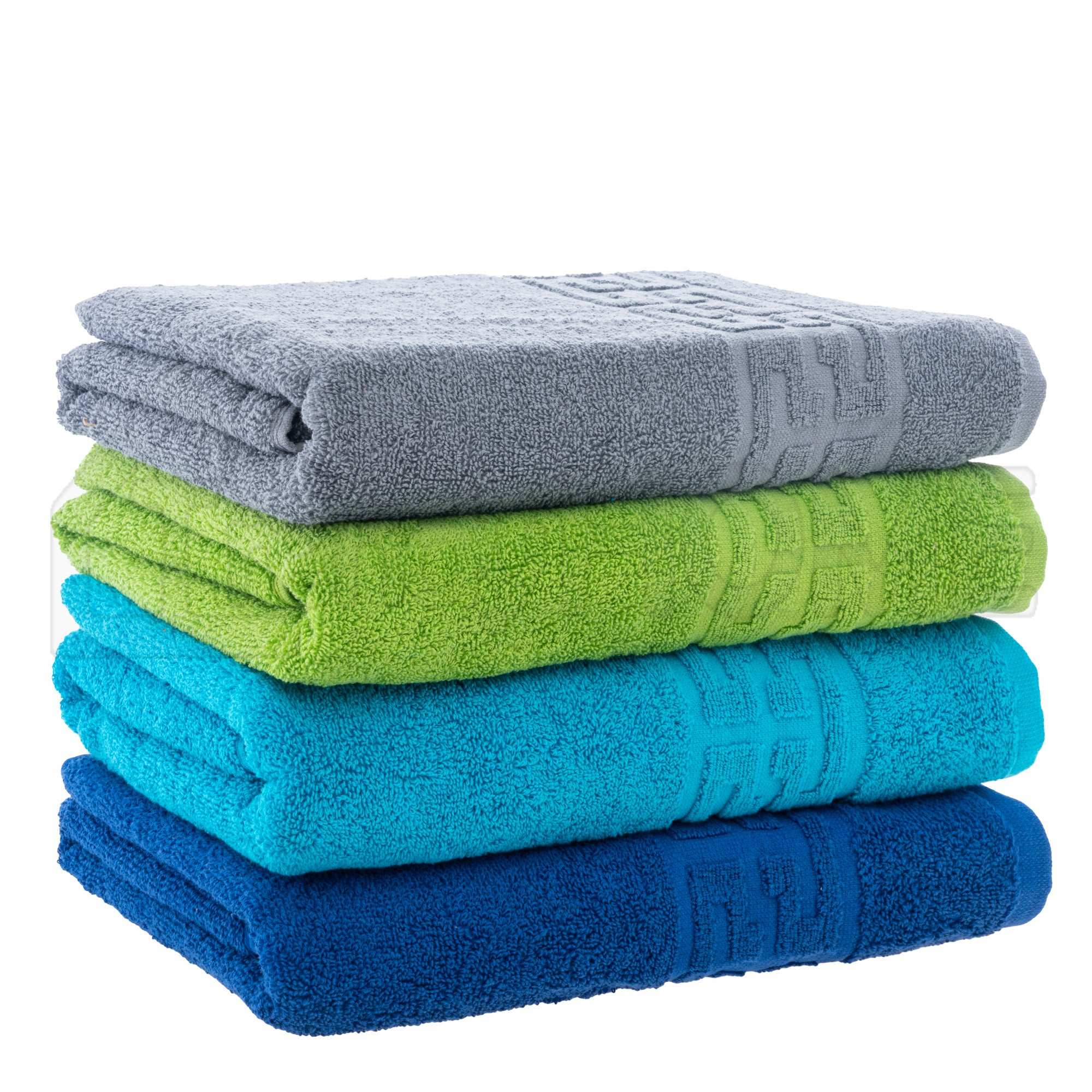 Set 4 Prosoape Bumbac 100% – 500 GSM – 30x50 / 50x90 / 70x130 / 80x160 cm, ST244575