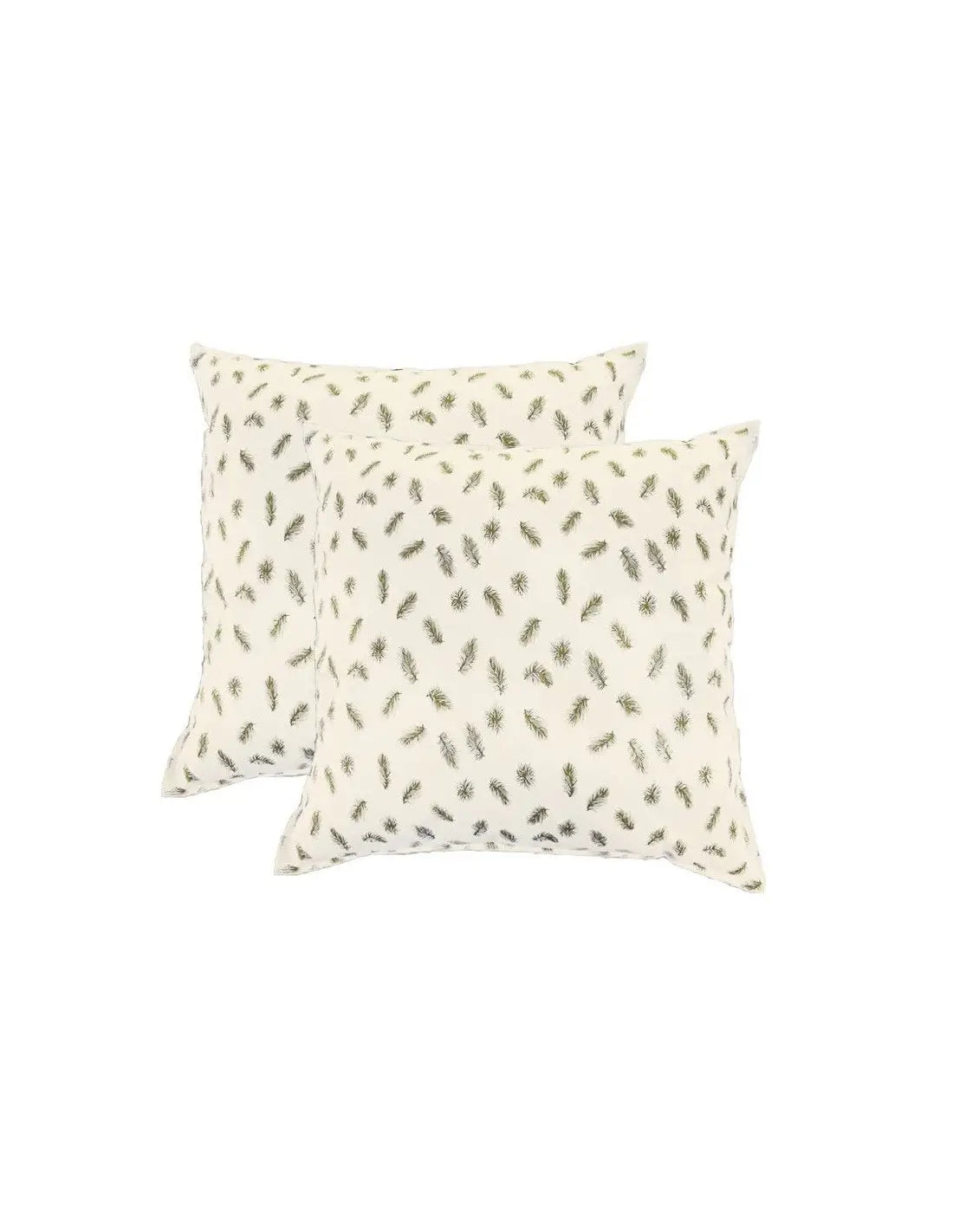 Set 2 Perne Puf Gasca, 70 x 70 Cm, Crem/Maro, ST344221