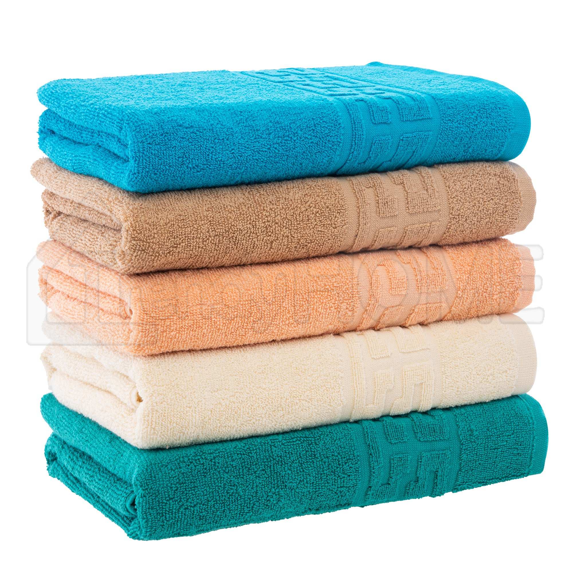 Set 5 Prosoape Bumbac 100% – 500 GSM – 30x50 / 50x90 / 70x130 / 80x160 cm, ST244240