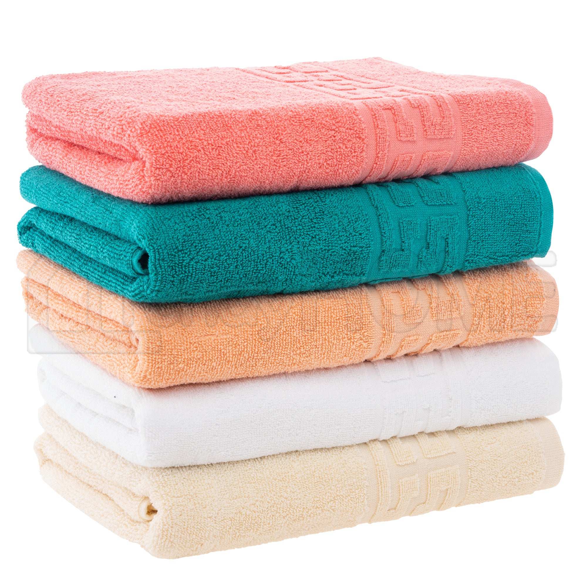 Set 5 Prosoape Bumbac 100% – 500 GSM – 30x50 / 50x90 / 70x130 / 80x160 cm, ST244260