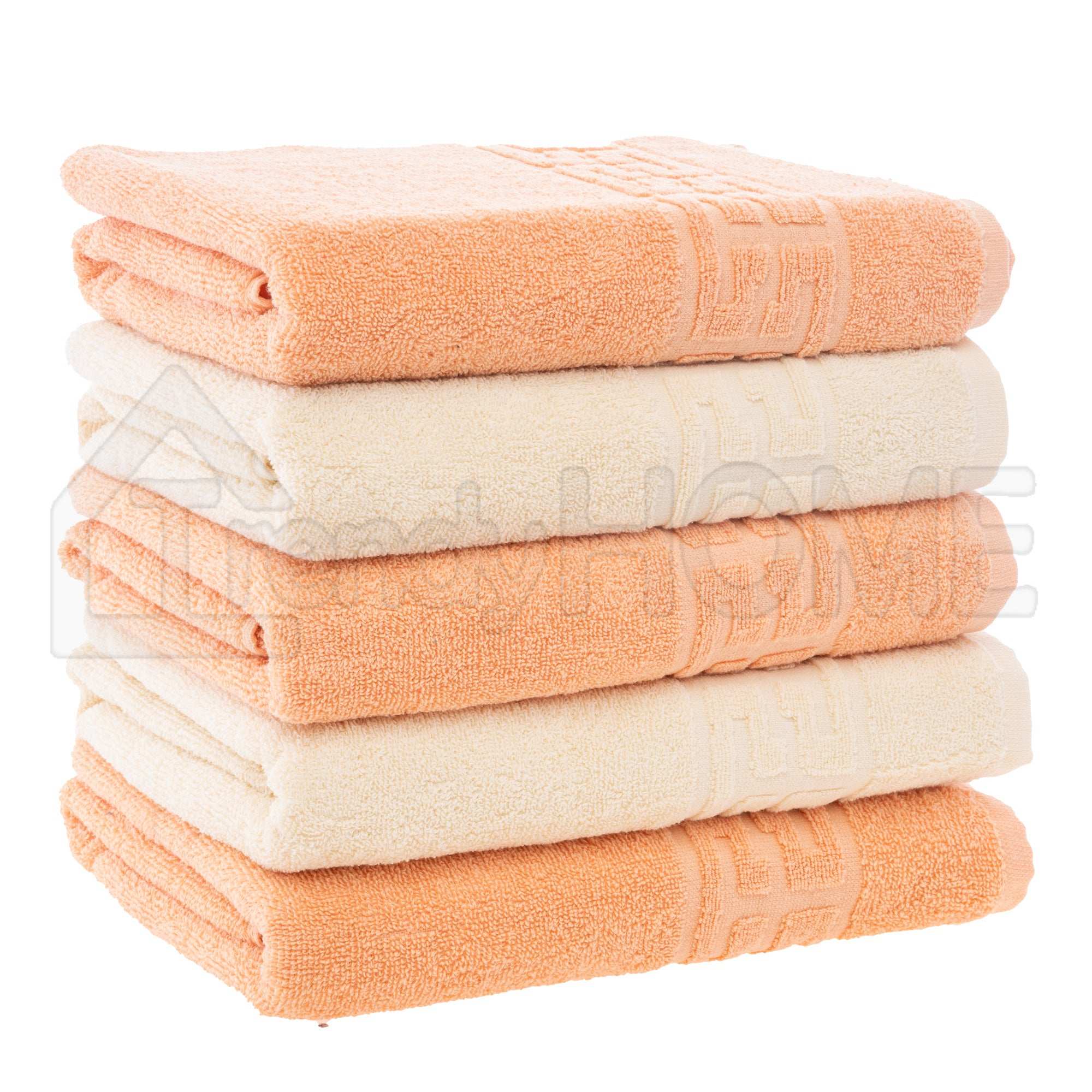 Set 5 Prosoape Bumbac 100% – 500 GSM – 30x50 / 50x90 / 70x130 / 80x160 cm, ST244265