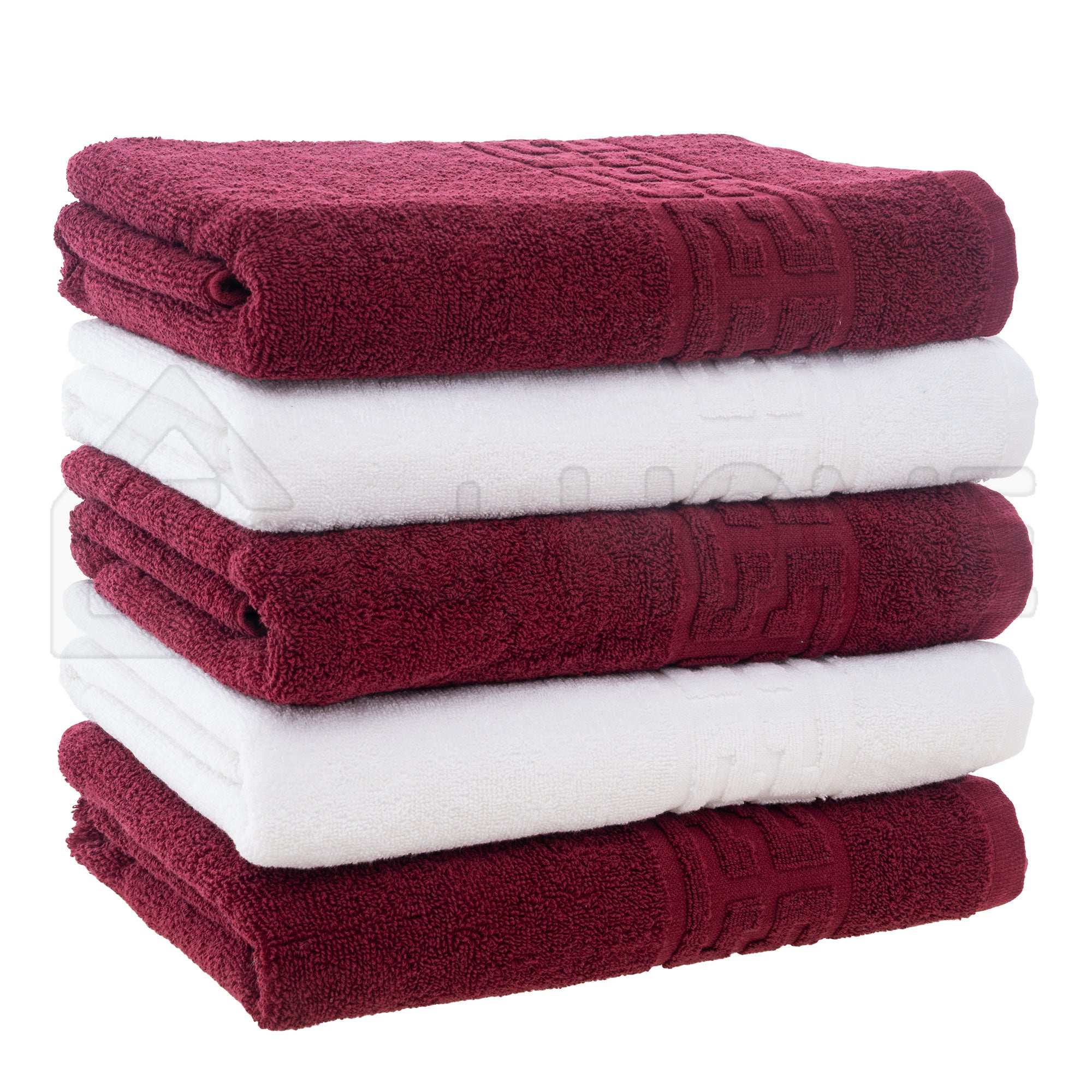 Set 5 Prosoape Bumbac 100% – 500 GSM – 30x50 / 50x90 / 70x130 / 80x160 cm, ST244275