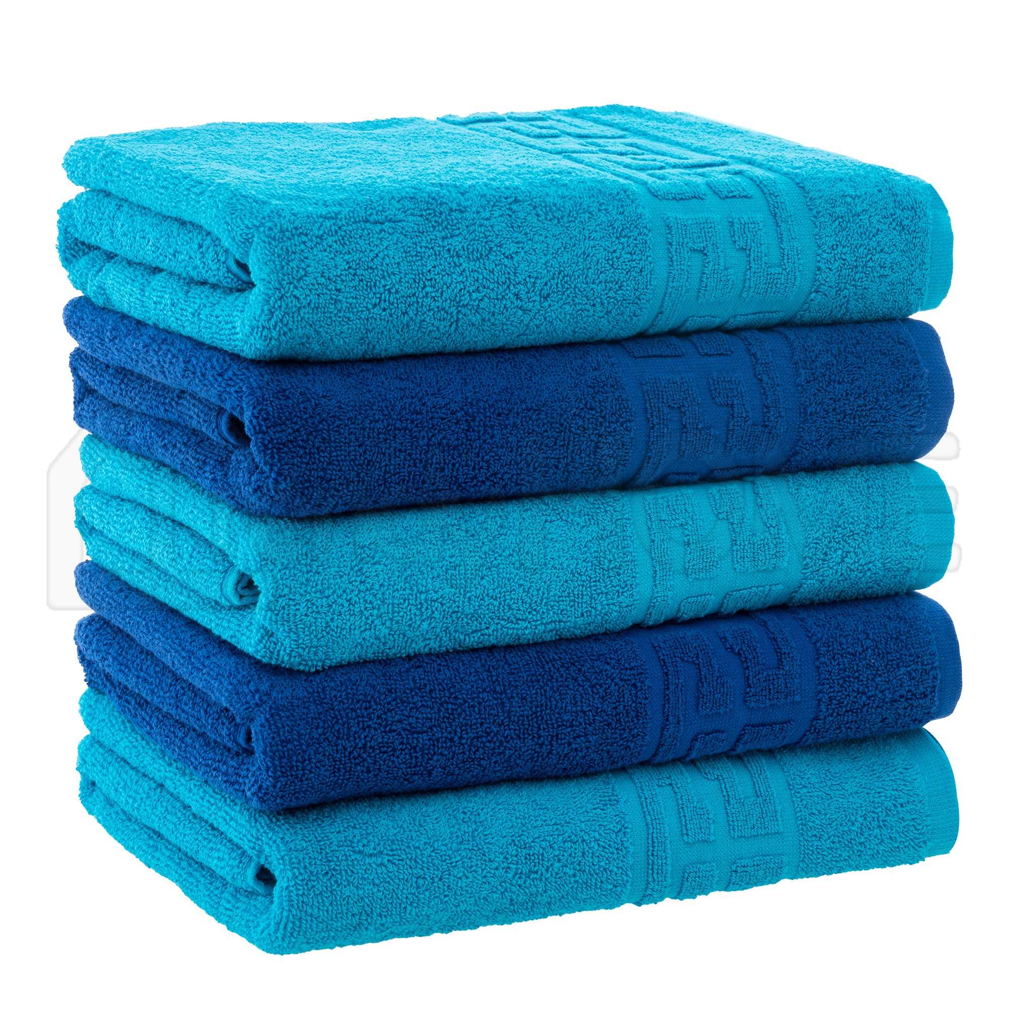Set 5 Prosoape Bumbac 100% – 500 GSM – 30x50 / 50x90 / 70x130 / 80x160 cm, ST244280