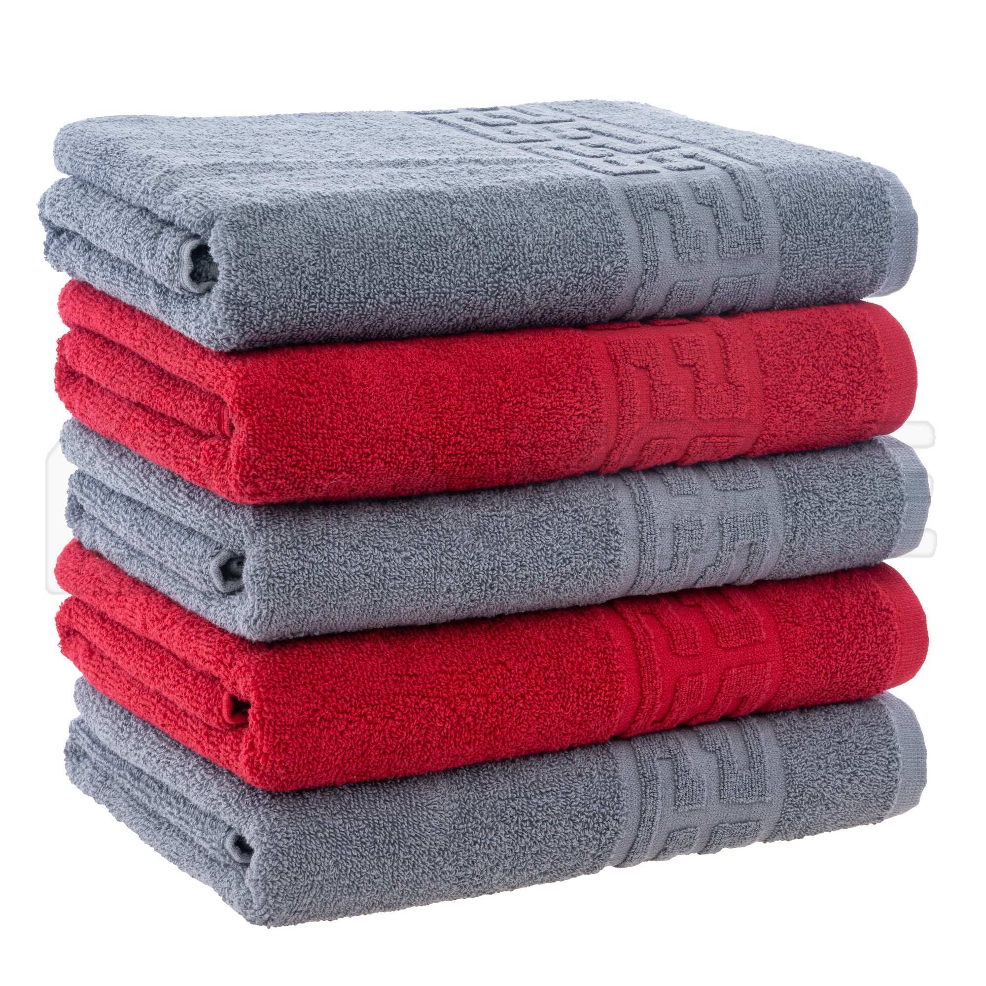 Set 5 Prosoape Bumbac 100% – 500 GSM – 30x50 / 50x90 / 70x130 / 80x160 cm, ST244300