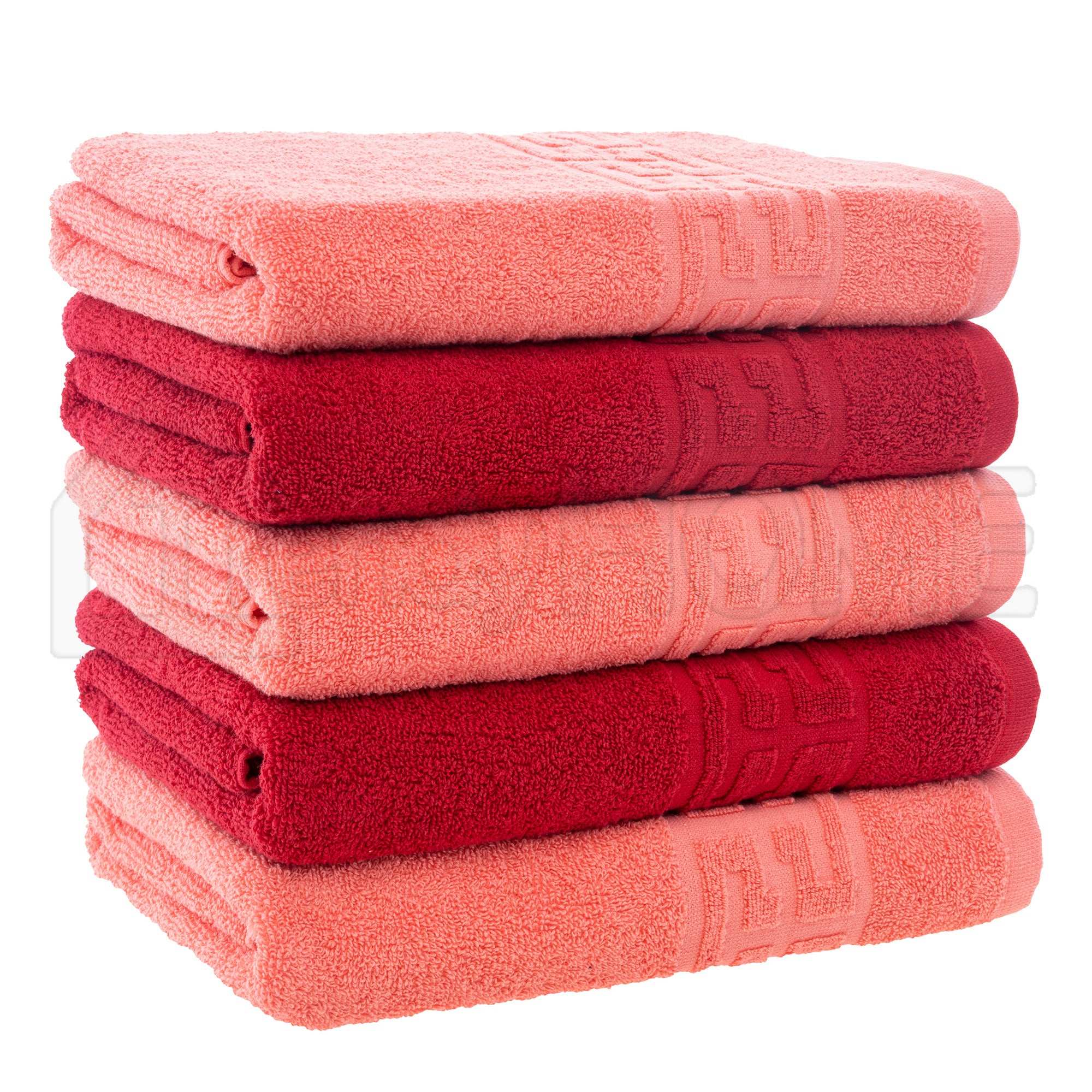 Set 5 Prosoape Bumbac 100% – 500 GSM – 30x50 / 50x90 / 70x130 / 80x160 cm, ST244310