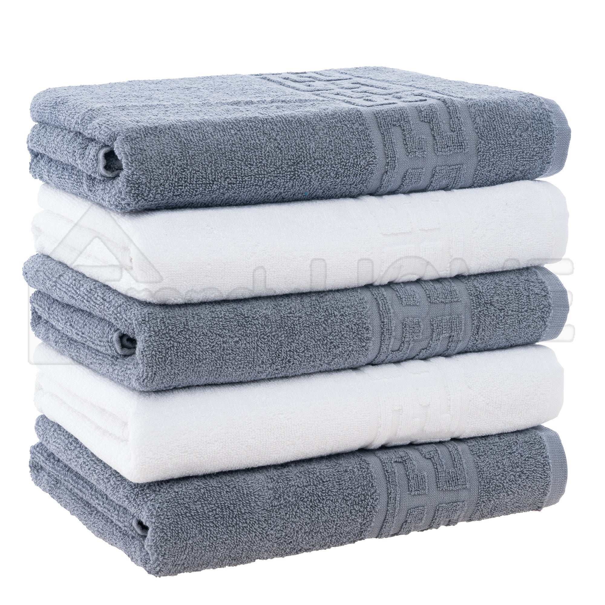 Set 5 Prosoape Bumbac 100% – 500 GSM – 30x50 / 50x90 / 70x130 / 80x160 cm, ST244315