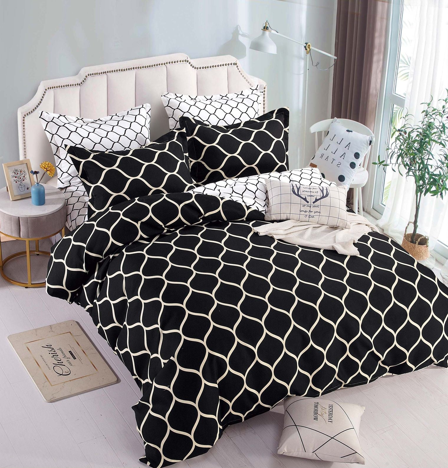 Lenjerie-de-pat-Cearsaf-cu-elastic-Finet-Alb-Negru.jpg