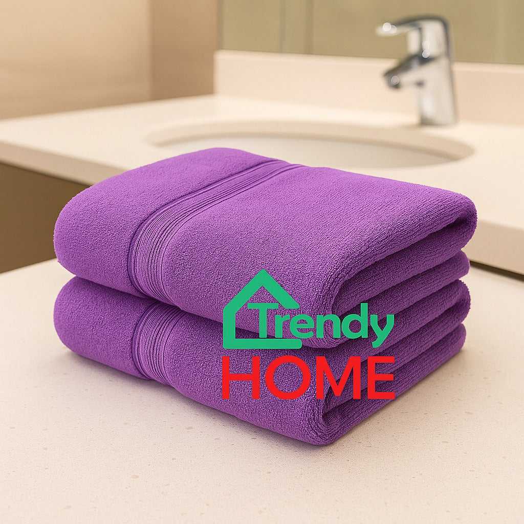 Set 2 Prosoape Lux Bumbac 100% – 600 GSM – 30x50 / 50x90 / 70x130 / 80x160 cm, ST244717