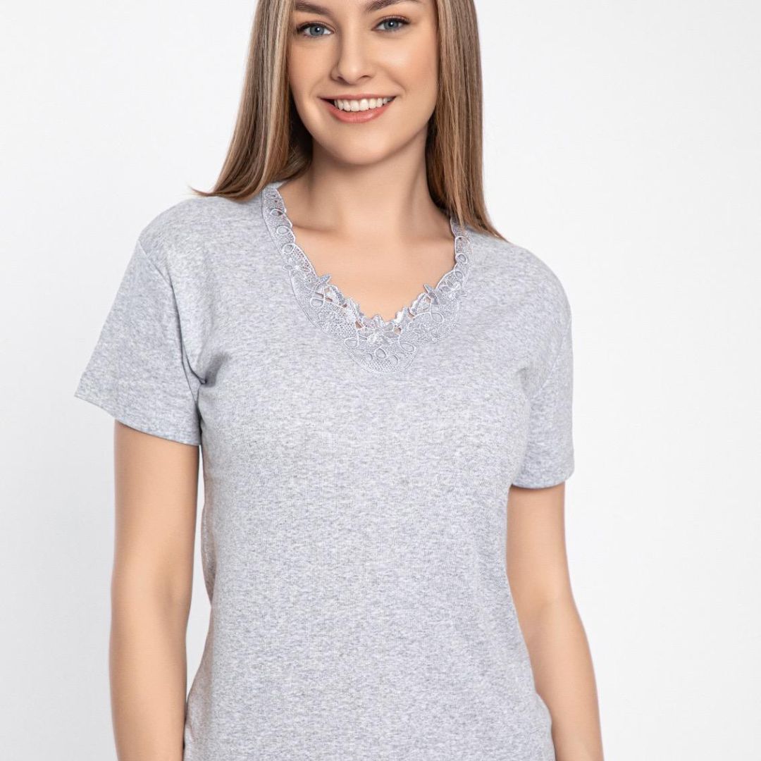 Tricou dama bumbac | 0273-PM